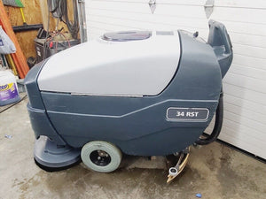 Advance 34RST Walk-Behind Scrubber Tested and Working!