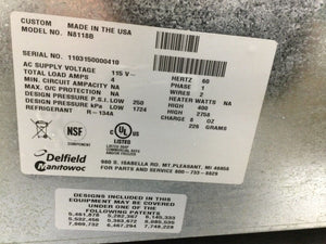 Delfield N8118B Drop In Mechanically Cooled Pan, 18” W X 26” D, 1 Pan Size