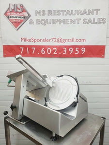 Bizerba GSP H 2017 Manual Deli Slicer Refurbished Tested Working!