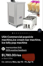 Load image into Gallery viewer, Popsicle Maker Antifreeze Food Grade for 20 Gal. BPZ-01 (NEW S&amp;D)