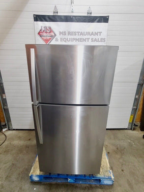 Whirlpool 21.3 cu. ft. Top Freezer Refrigerator in Monochromatic Stainless Steel