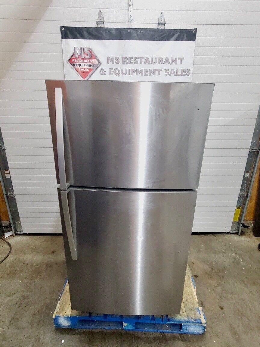 Whirlpool 21.3 cu. ft. Top Freezer Refrigerator in Monochromatic Stainless Steel