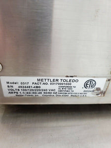 Mettler Toledo Step Saver Hand Wrapping Station Scale Printer Computer Heat Seal