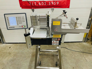 Bizerba A 404 204-SYS Fully Automatic Slicer Stacker System, 13” Blade