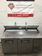 Load image into Gallery viewer, True TPP67 Pizza Prep Table 9 Pans Two door 67” Wide Refurbished