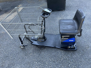 Amigo Value Shopper Handicap Cart, Blue Refurbished Tested & Working w/batteries