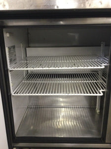 True TWT-48 Worktop Refrigerator w/ Backsplash 2 Door 48Wx30Dx36H
