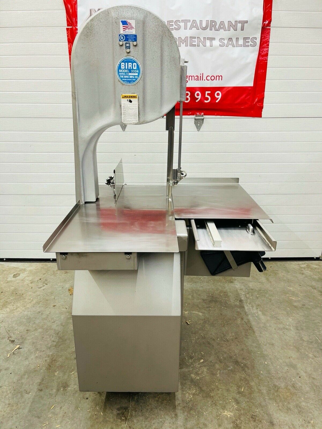 Refurbished bandsaw on sale
