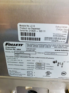 Follett Symphony 12CI400A Ice and Water Dispenser Refurbished Works Great!