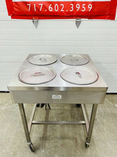 Load image into Gallery viewer, Belshaw H&amp;I-4 Heat &amp; Ice Donut Glazing Table 240v Bowls &amp; Lids Included Working!