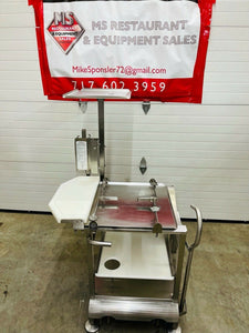 Face To Face Slicer Deli Buddy Mobile Stainless Cart Tested & Working!