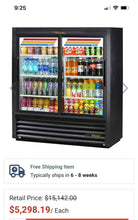 Load image into Gallery viewer, True New GDM-41SL-48-HC-LD 46” 2 Door Merchandiser!