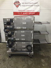 Load image into Gallery viewer, Lincoln Impinger 1132 Triple Stack 3ph 208v Electric Conveyor Pizza Oven Working