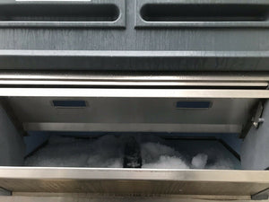 Follett Ice Bin &Transport Sys. ITS1350SG 1350# Bin, 2 carts)(Ice make Separate)