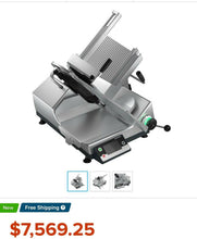 Load image into Gallery viewer, Bizerba GSP HD I W-90 13” Heavy Duty Automatic Slicer w/ digital portion scale