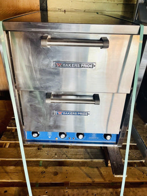 Baker’s Pride P44S Countertop Pizza / Pretzel Oven - Double Deck 208v 1ph