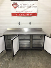 Load image into Gallery viewer, True TWT-72-HC 72” Worktop Refrigerator w/ (3) Sections, 115v Works Great!
