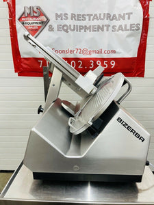 Bizerba GSP HD I W-90 13” Heavy Duty Automatic Slicer w/ digital portion scale
