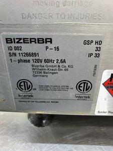 Bizerba GSP HD 2016 Automatic Deli Slicer w/ Sharpener Fully Refurbished!
