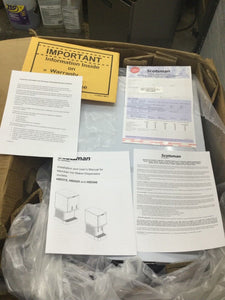 Scotsman (2021) NEW IN BOX HID312A-1A Nugget Ice Machine, Water Dispenser, Stand