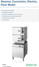 Load image into Gallery viewer, Cleveland 24CEM24, Double Steamer, Convection, Boiler, 208/220v 3ph Refurbished