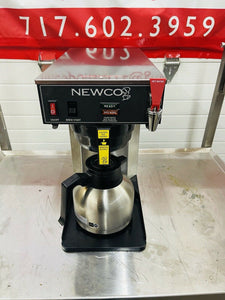 Newco ACE-TC Pourover Automatic Carafe Coffee Brewer Tested & Working