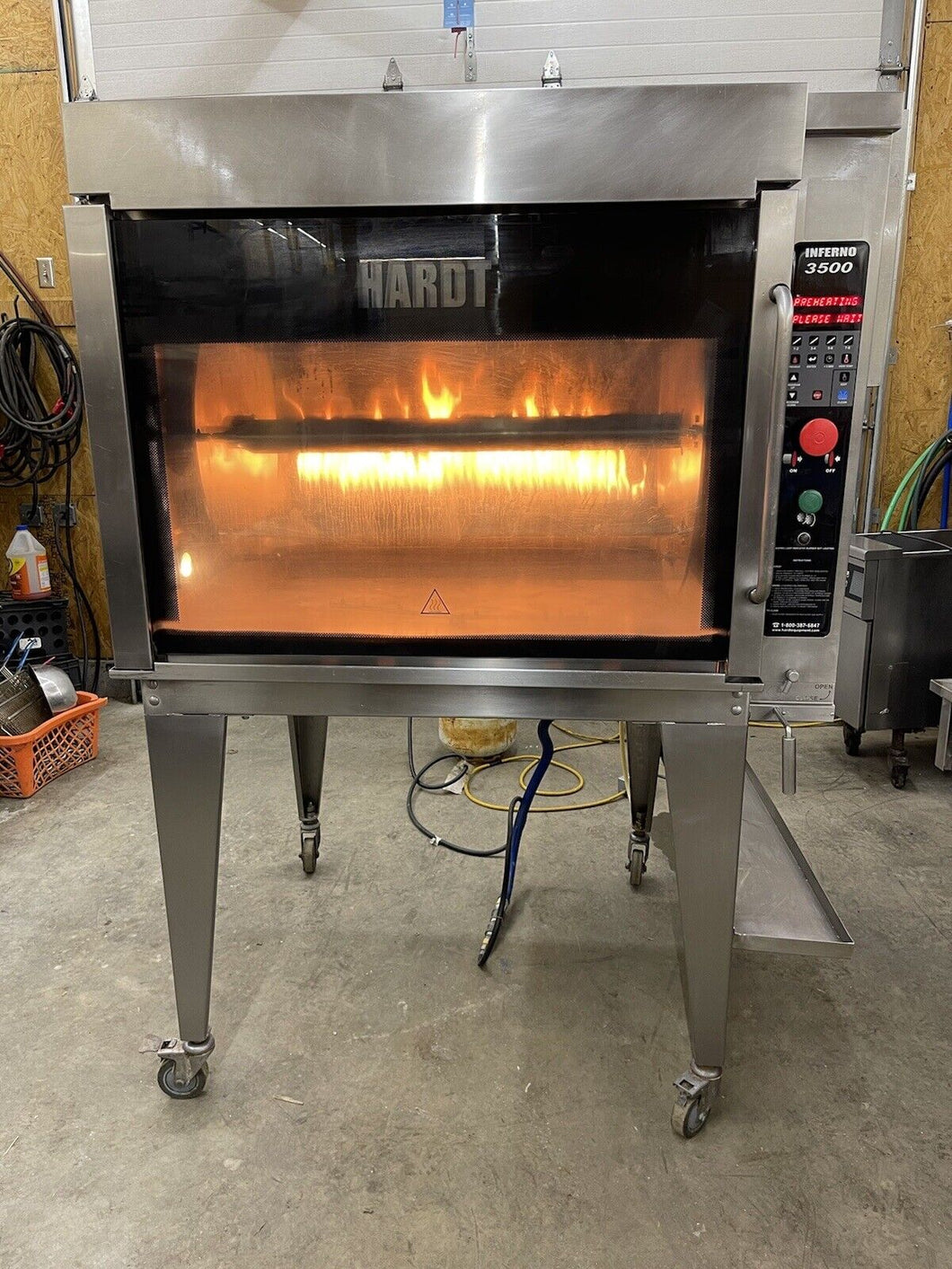 Hardt Inferno 3500 Nat. Gas Rotisserie 40 Chicken Cap. W/ Auto Clean