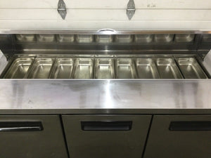 Blue Air BLPT72-HC 3 Doors All Stainless Prep. Table 72” Fully Refurbished!