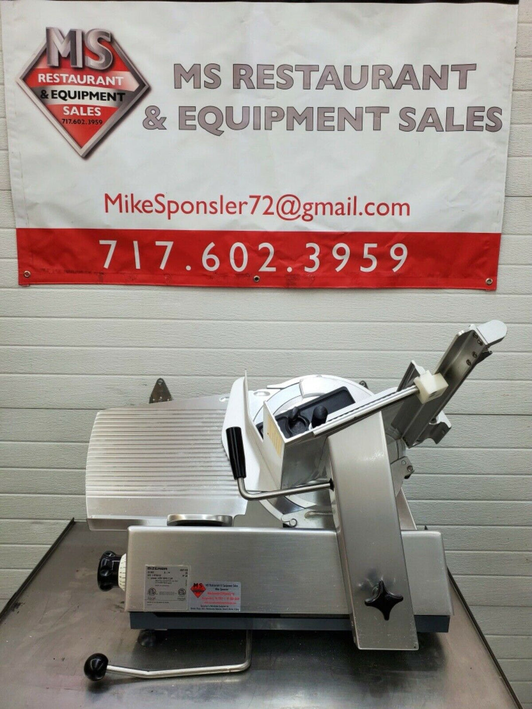 Bizerba GSPHD 2014 Deli Slicer Fully Refurbished Working!