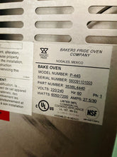 Load image into Gallery viewer, Baker’s Pride P44S Countertop Pizza / Pretzel Oven - Double Deck 208v 1ph