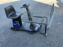 Load image into Gallery viewer, Amigo Value Shopper Handicap Cart, Blue Refurbished Tested &amp; Working w/batteries