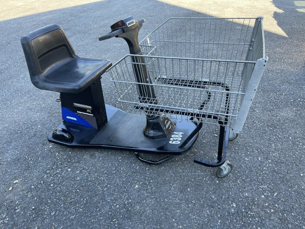 Amigo Value Shopper Handicap Cart, Blue Refurbished Tested & Working w/batteries