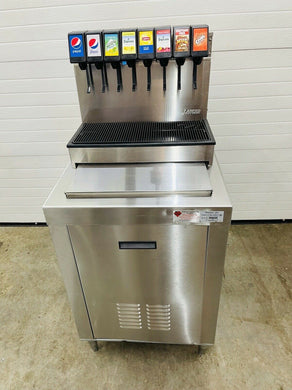 Lancer 2308P and McCann’s 16-1321 8 Valve SS Ice Cooled Beverage Dispenser Works