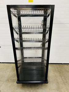 Bread Bakery Enclosed Display Merchandiser Non-Refrigerated 5 Shelves