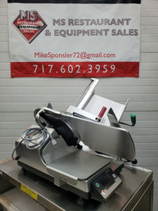 Bizerba GSP HD I W-90-GCB 13” Heavy-Duty Illuminated Auto Deli Slicer New!