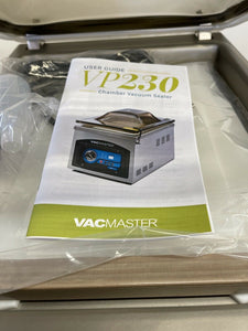 VacMaster VP230 Chamber Vacuum Sealing Machine NEW!