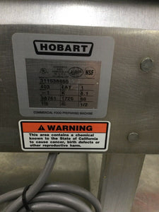 Hobart 403 Commercial Meat Tenderizer Refurbished, Tested, Works Great!