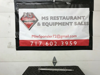 Stoelting Auger for a 4231 Ice Cream Machine Beater Shaft