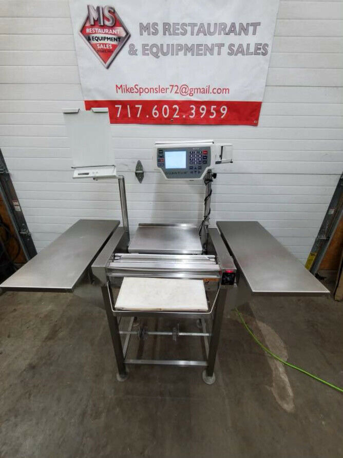 Hobart HWS-4 Hand Wrap Station w/ Scale and Printer Tested and Working!