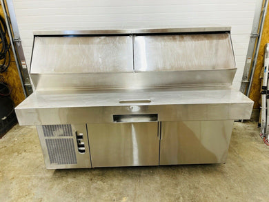 Randell PH72e3 72” Sandwich Subs Deli Pizza Refrigerated Prep Table