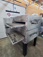 Load image into Gallery viewer, Lincoln 1600-000-U 80” Impinger Conveyor Oven Nat Gas 120v Refurbished Working!