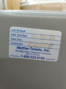 Mettler Toledo Step-Saver Hand Wrapping Station Scale Printer Computer Heat Seal
