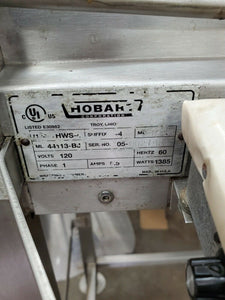 Hobart HWS-4 Hand Wrap Station w/ Scale and Printer Tested and Working!