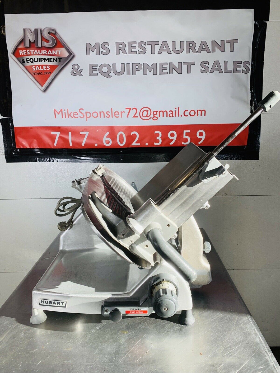 Hobart 2812 Smart Features 12” Manual Deli Meat Slicer Clean, Tested & Working!