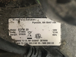 Euroclean ECFM20 20” Swing Buffer Tested & Working!