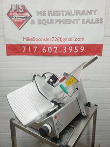 Bizerba GSP H 2017 Manual Deli Slicer Refurbished Tested Working!