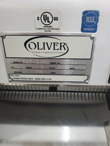 Oliver 797-32NC Gravity Feed Bread Loaf 1/2” Slicer Refurbished Working!