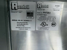 Load image into Gallery viewer, Randell PH72e3 72” Sandwich Subs Deli Pizza Refrigerated Prep Table