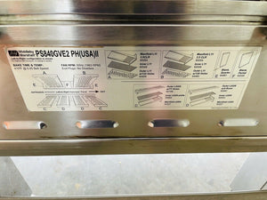 Middleby Marshall PS840G VE2-PH Nat. Gas Double Stack Conveyor Pizza Ovens