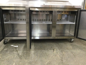 Blue Air BLPT72-HC 3 Doors All Stainless Prep. Table 72” Fully Refurbished!